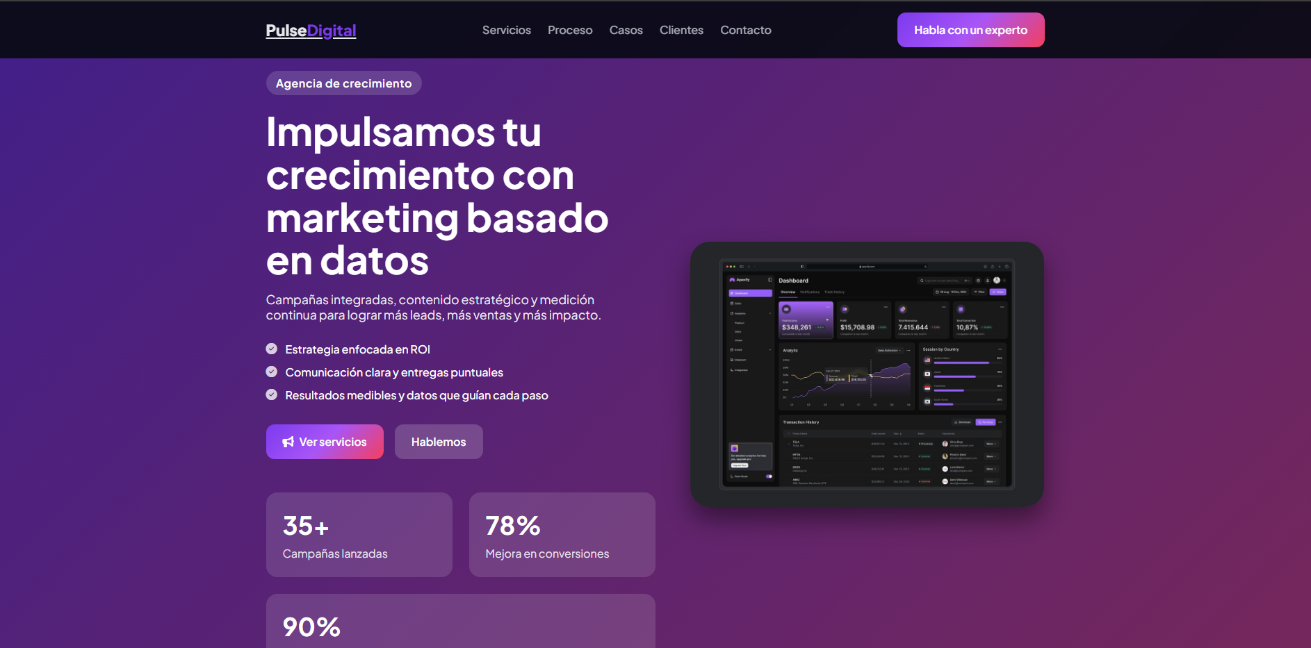 Landing Page
